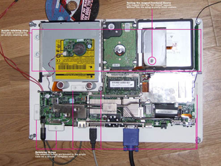 Illustration for article titled Old, Beaten PowerBook Reborn as Shiny, New Desktop